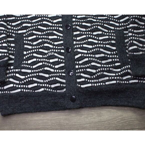 Vintage New Wong Kong Co Cardigan Jacket Women's Button Up 70s 80s Fits 3X - Picture 4 of 7